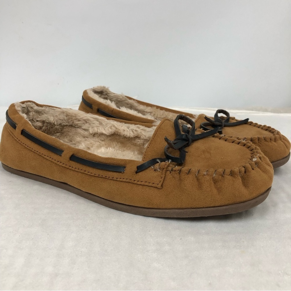 Kolili suede women’s slippers size 8.5 slip-on moccasins